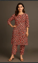 2 Piece Cotton Digital Print D # 252