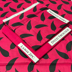 2 Piece - Printed Lawn Suit Design # 129