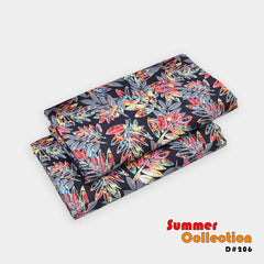 2 Piece Cotton Digital Print D # 206