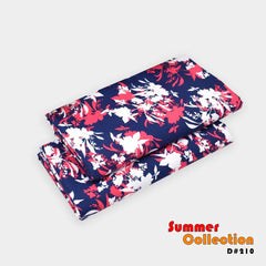 2 Piece Cotton Digital Print D # 210