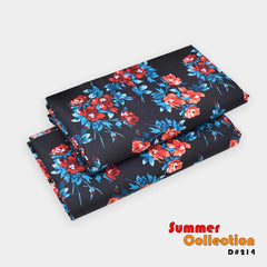 2 Piece Cotton Digital Print D # 214