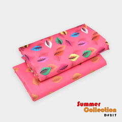 2 Piece Cotton Digital Print D # 217