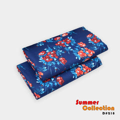 2 Piece Cotton Digital Print D # 218