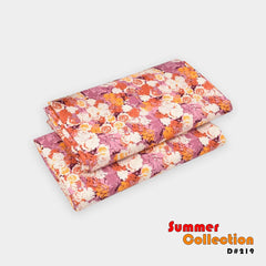 2 Piece Cotton Digital Print D # 219