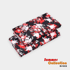 2 Piece Cotton Digital Print D # 222