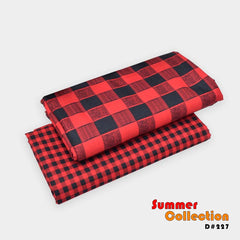 2 Piece Cotton Digital Print D # 227