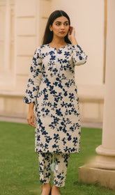 2 Piece Cotton Digital Print D # 246