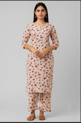 2 Piece Cotton Digital Print D # 244