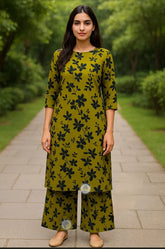 2 Piece Cotton Digital Print D # 245