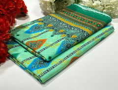 2 Piece Cotton Digital Print D # 354