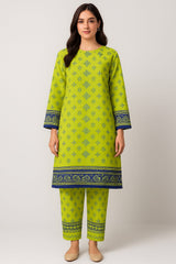 2 Piece Cotton Digital Print D # 276