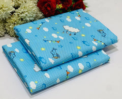 2 Piece Cotton Digital Print D # 329