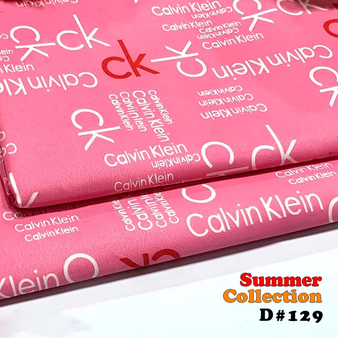 2 Piece Cotton Digital Print D#129