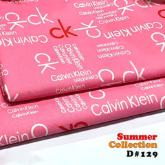 2 Piece Cotton Digital Print D#129