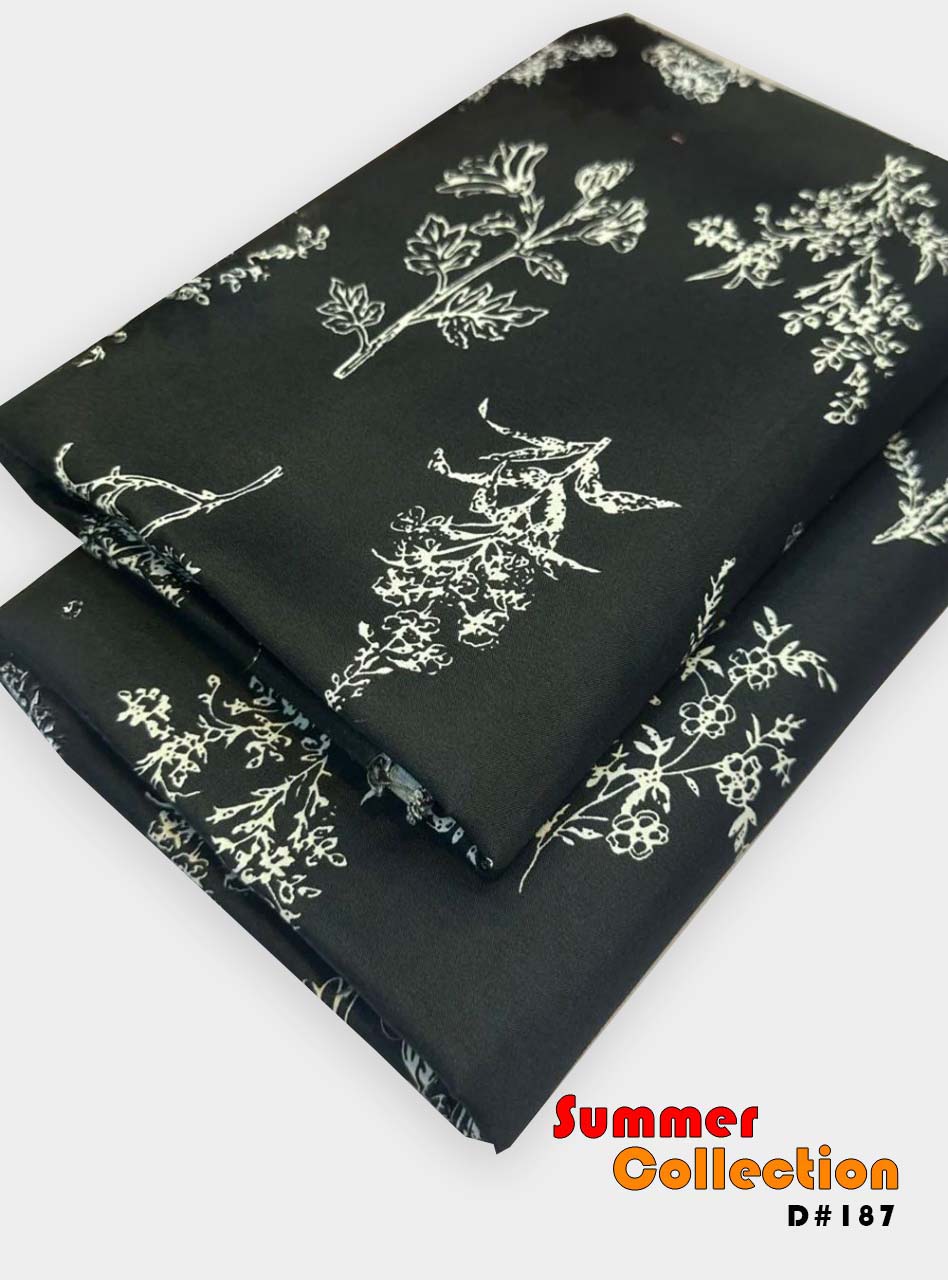 2 Piece Cotton Digital Print D#187