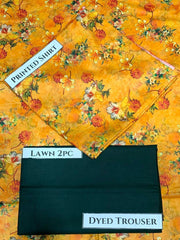 2 Piece - Printed Lawn Suit Design # 130