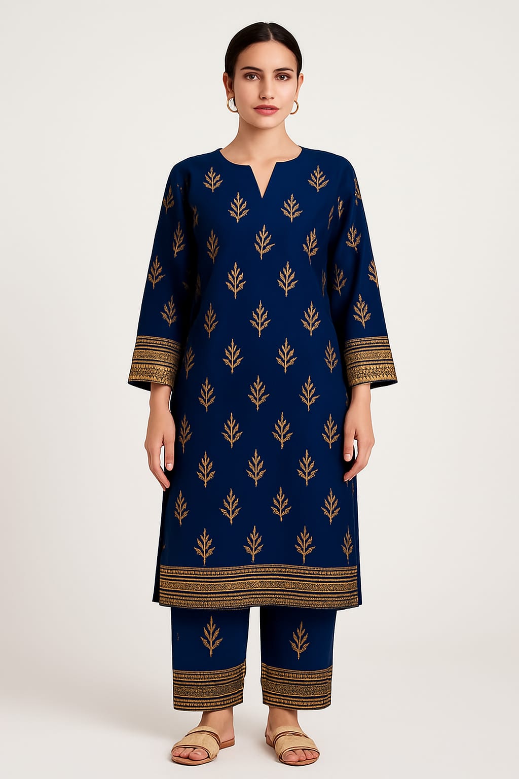 2 Piece Cotton Digital Print D # 271