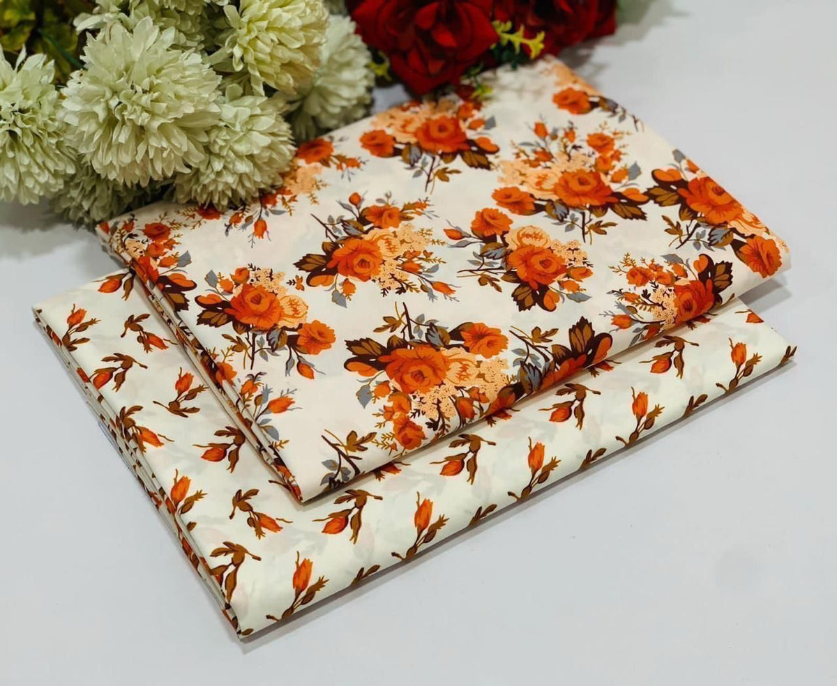 2 Piece Cotton Digital Print D # 361