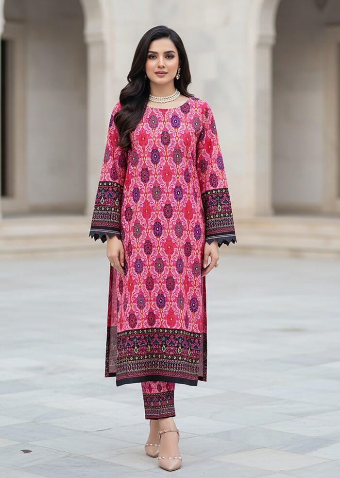 2 Piece Cotton Digital Print D # 299