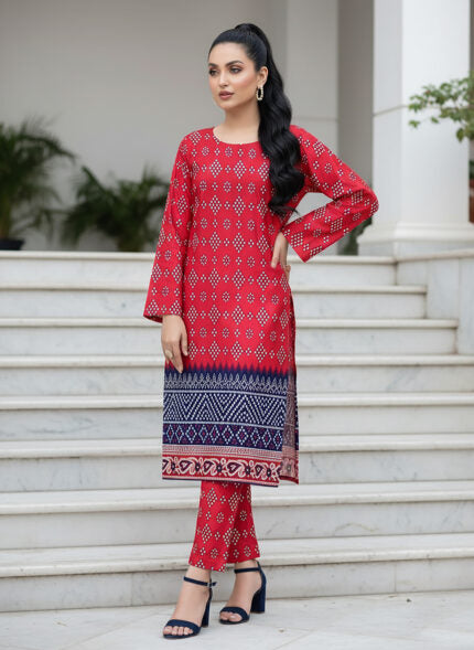 2 Piece Cotton Digital Print D # 290