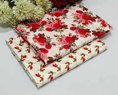 2 Piece Cotton Digital Print D # 363