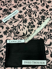 2 Piece - Printed Lawn Suit Design # 123