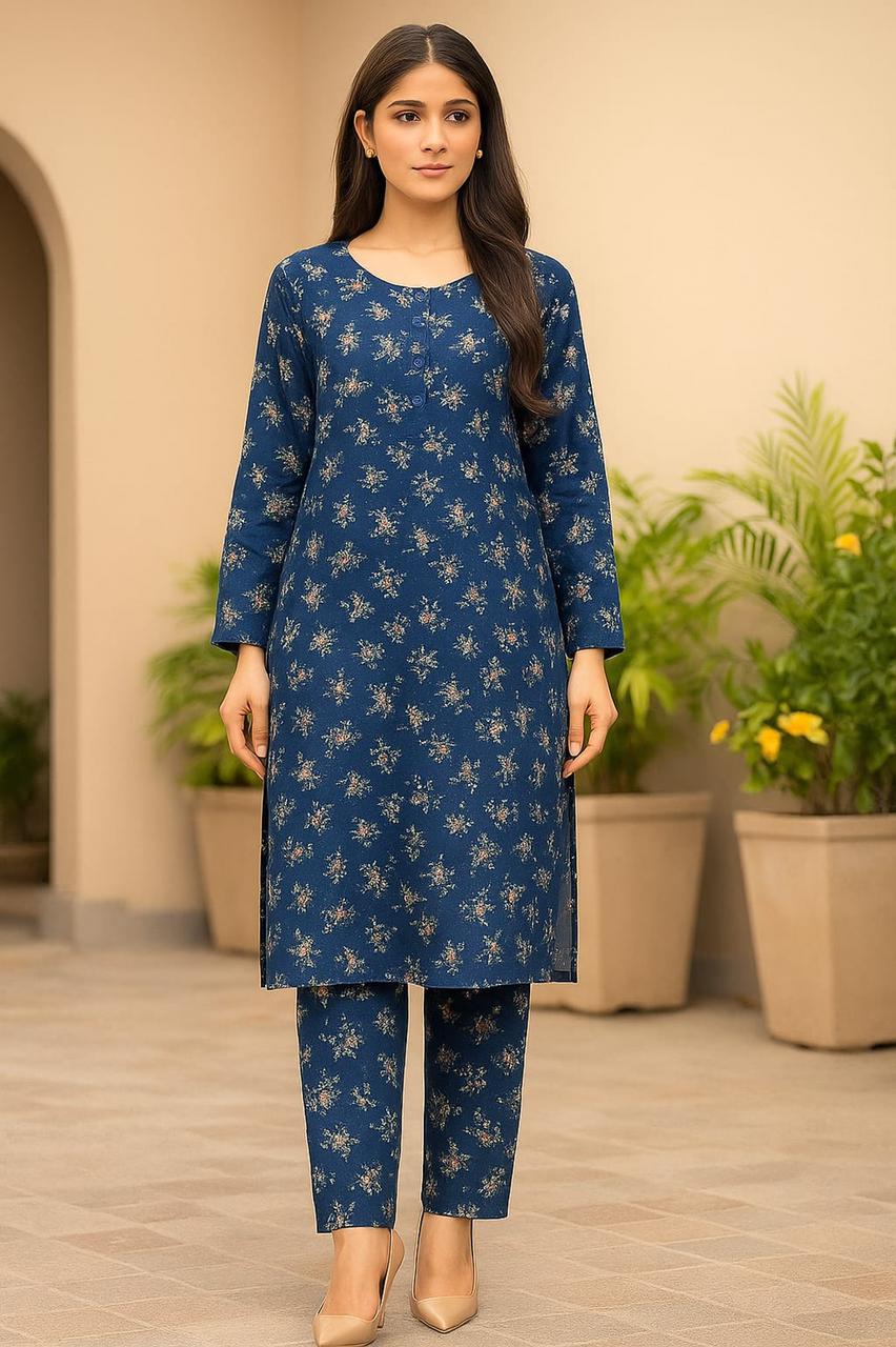 2 Piece Cotton Digital Print D # 260