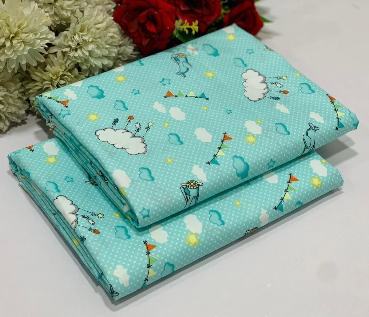 2 Piece Cotton Digital Print D # 357