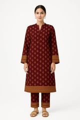 2 Piece Cotton Digital Print D # 270