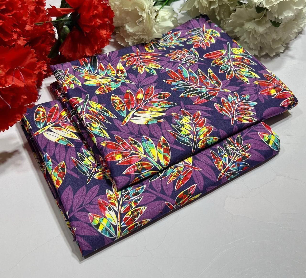 2 Piece Cotton Digital Print D # 334