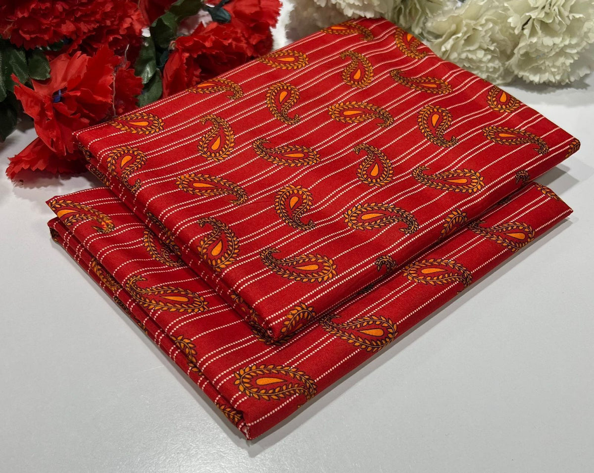 2 Piece Cotton Digital Print D # 300